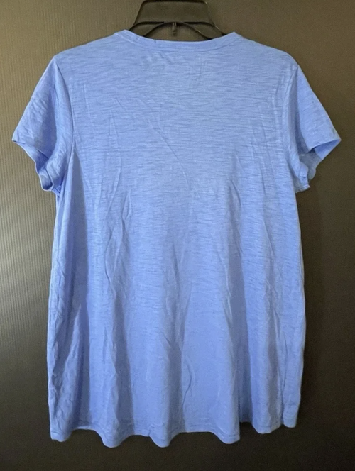 Pulitzer Etta Blue Peri Pima Cotton Blend T Shirt